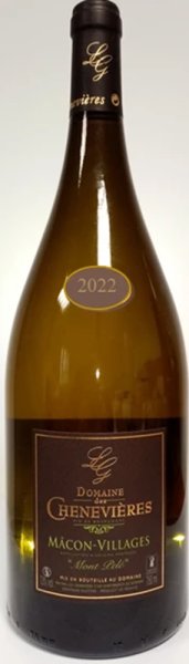 Domaine des Cheneviers Macon Village Mont Pele 2023 75cl