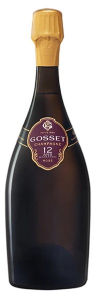 Gosset Champagne 12 Ans De Cave A Minima Rose 75cl
