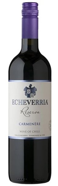 Vina Echeverria Carmenere Reserva 2023 75cl